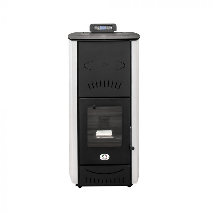 Idrostufa a Pellet Asia 25 Kw Bianco