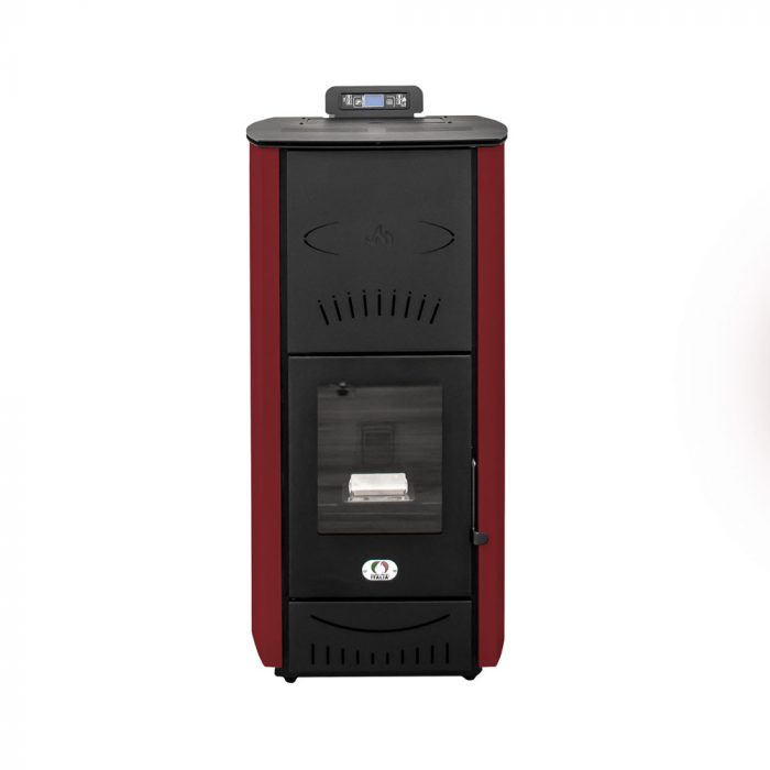 Idrostufa a Pellet Asia 25 Kw Rosso