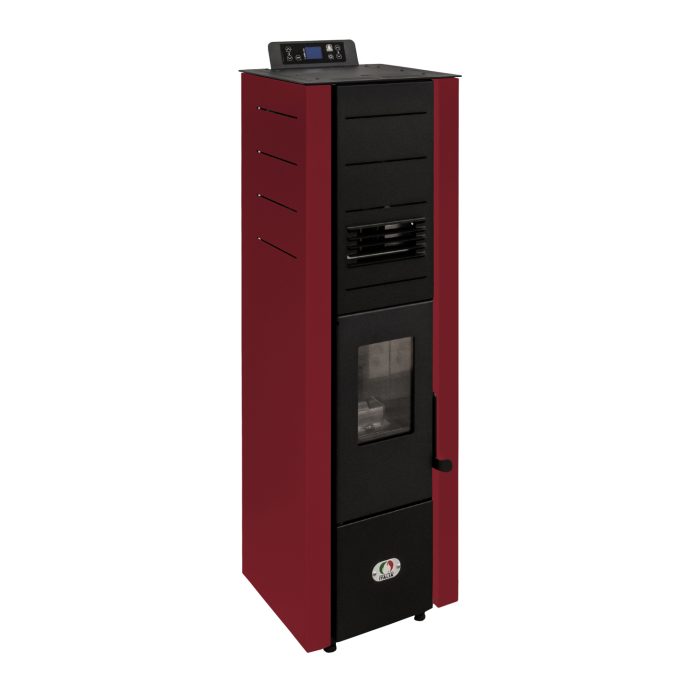 Schmaler und Hoher Pelletofen 8 kW Colonna (1)