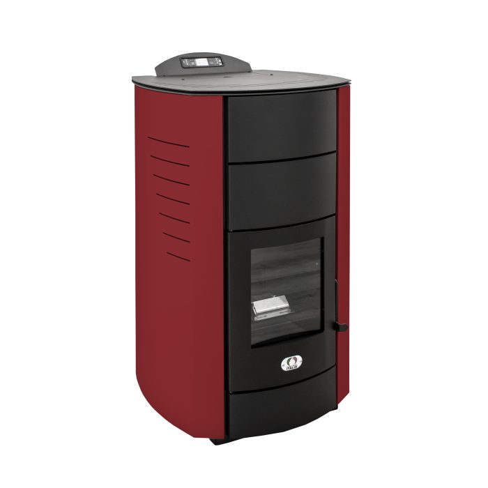 Pelletöfen Wasserführende 20-22-24 Kw Manhattan rossa