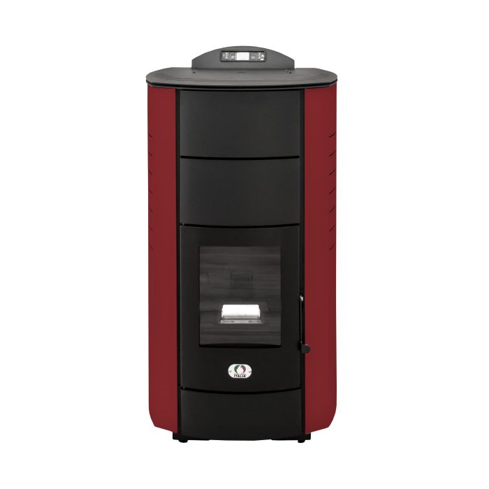 Pelletöfen Wasserführende 20-22-24 Kw Manhattan rossa