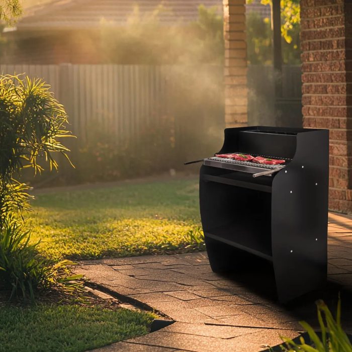 Texas Holzkohlegrill