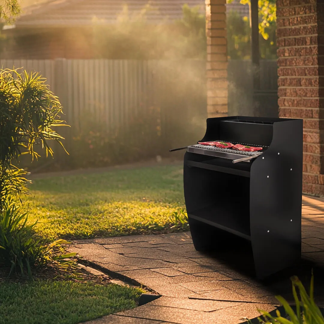 Texas Holzkohlegrill