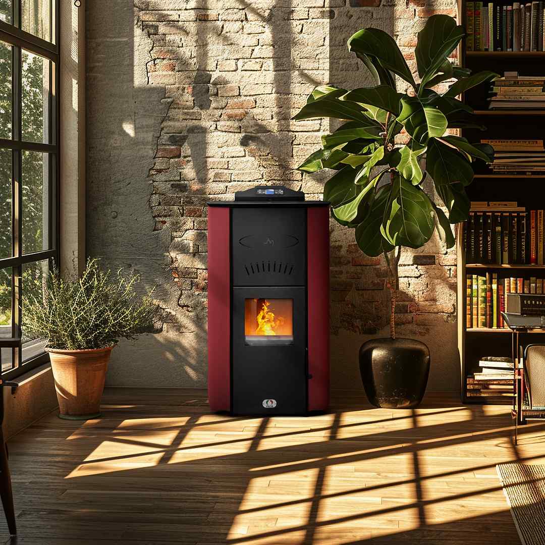 Wasserfuhrender Pelletofen Automatische Reinigung Asia