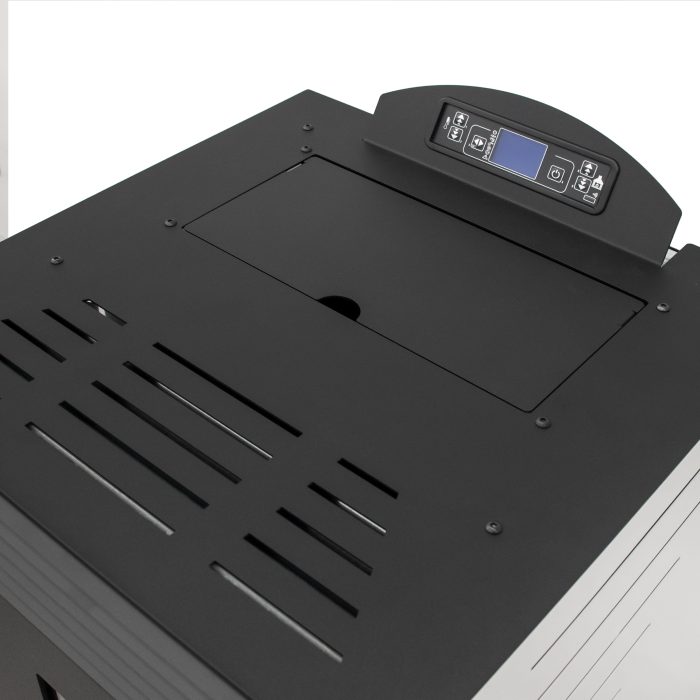 Stufa a Pellet 5 stelle California 9 kw Bianca