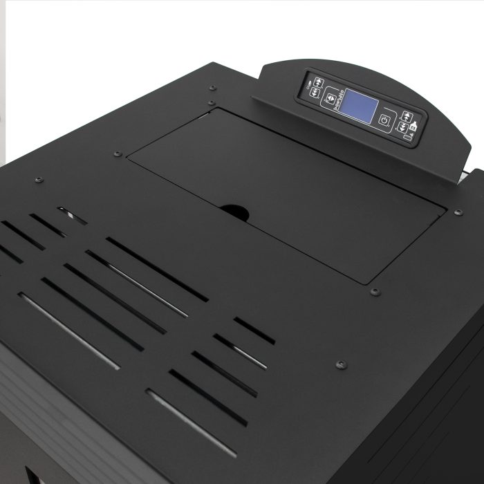 Stufa a Pellet 5 stelle California 9 kw Nera