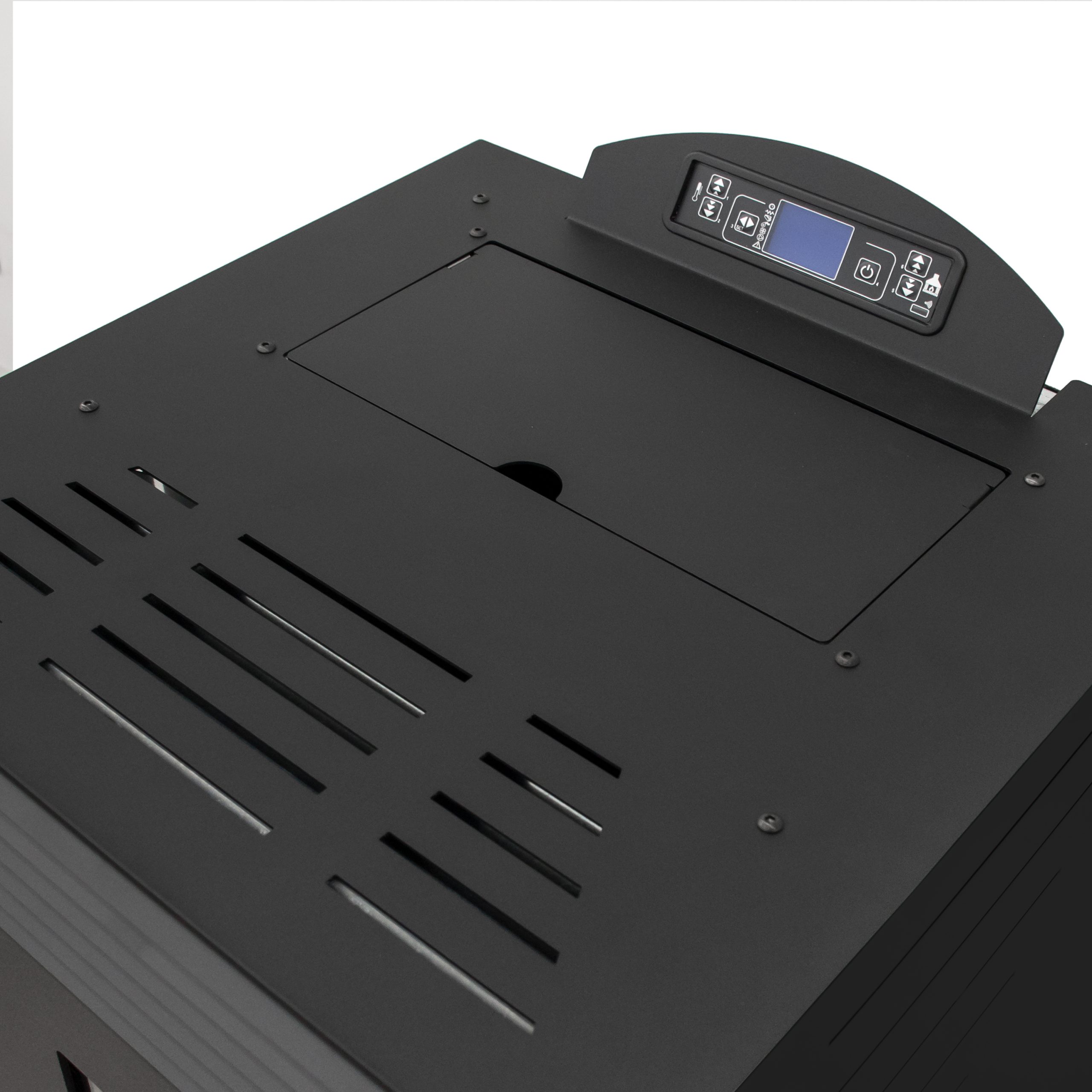 Stufa a Pellet 5 stelle California 9 kw Nera