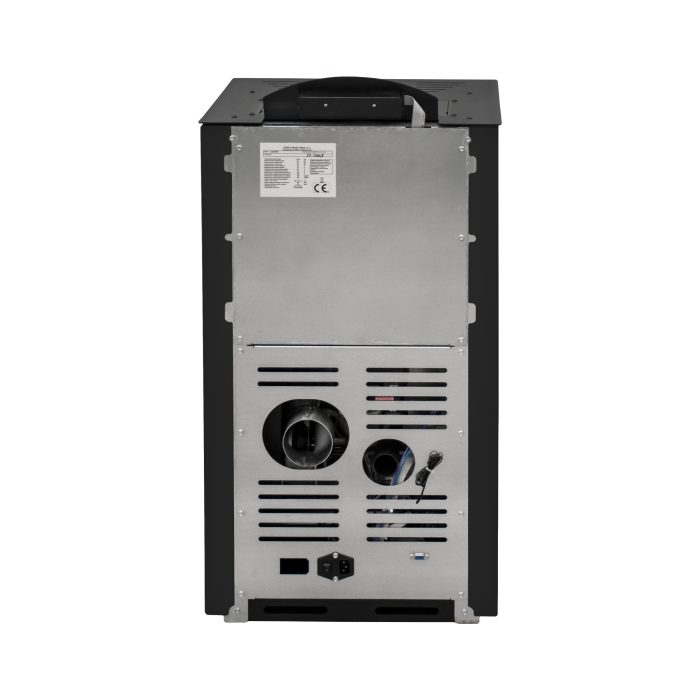 Kleiner Pelletofen 9 kW California Black
