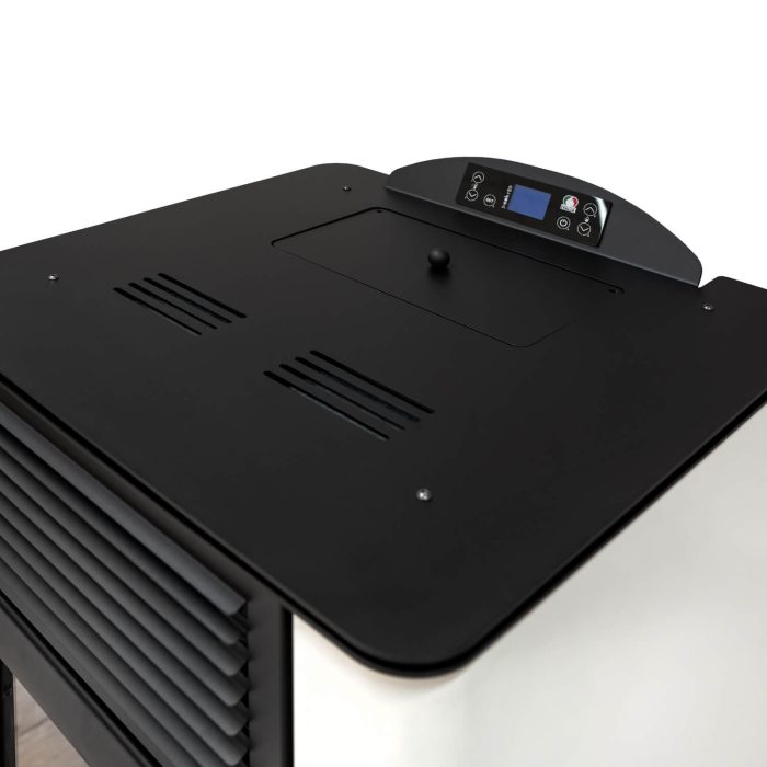 18 kW Luft-Pelletofen Malibu mit automatischer Reinigung