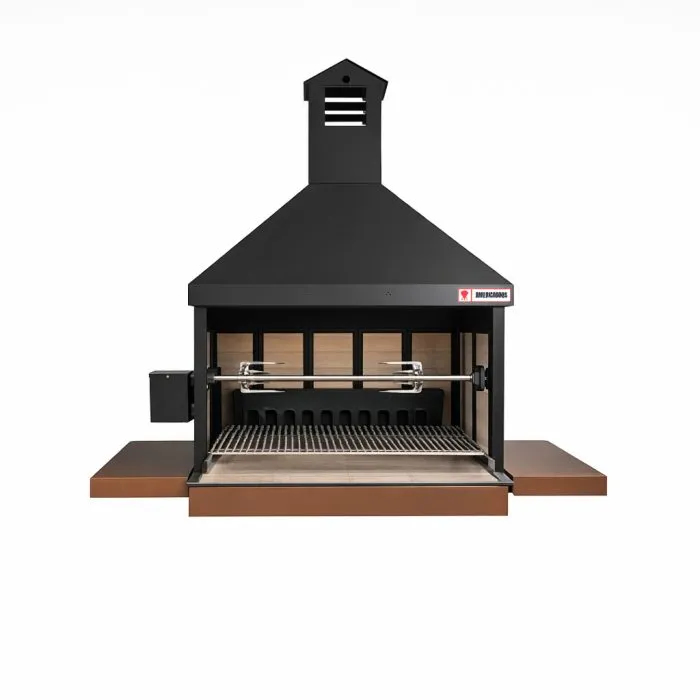 Grillkamin BBQ Etna Ohne Untergestell Mit Drehspiess